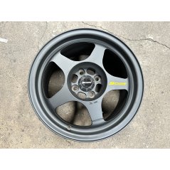 New 15X7.5 ET28 AOW Flow Formed Spoon Rim (4 Wheel) Matt Black 4X100