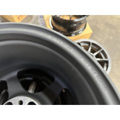 New 15X7.5 ET28 AOW Flow Formed Spoon Rim (4 Wheel) Matt Black 4X100