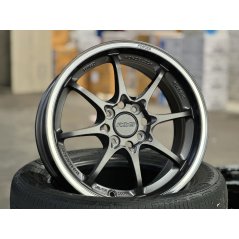 New 15X7 ET35 AOW Flow Formed CE28CR Rim (4 Wheel) Matt Gunmetal 4X100