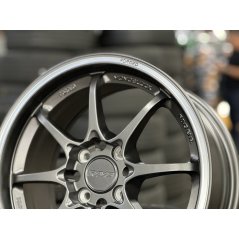 New 15X7 ET35 AOW Flow Formed CE28CR Rim (4 Wheel) Matt Gunmetal 4X100