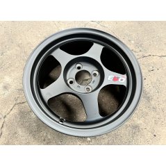 New 15X7 ET41 AOW Flow Formed Spoon Rim (4 Wheel) Matt Black 4X100