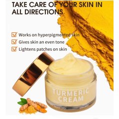 Turmeric Day and Night Face Cream for Brighten Skin - 50gsm