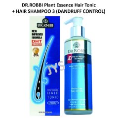 DR.ROBBI Plant Essence Hair Tonic + Hair Shampoo 3 (Dandruff Control)