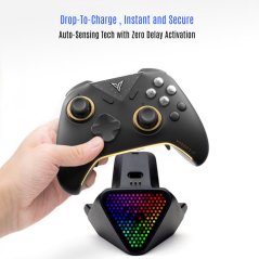 Flydigi Black Wireless Charger Dock 2 Pro Only Apex 5 and Vader 5 pro