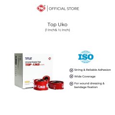 Top Uko 10's 1/2 Inch Medical Adhesive Tape for Dressing Fixation