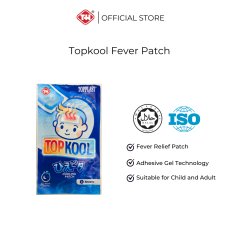 Topkool Fever Patch for Reducing Fever & Headaches (2 Sheets)