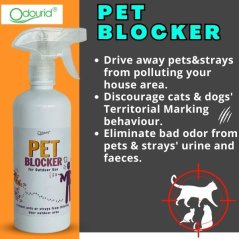 Odourid Pet Blocker Cat & Dog Repellent 500ml