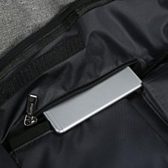 Hometech2u GUAPABIEN MULTIFUNCTION TRAVEL USB PORT BACKPACK FOR MEN (GRAY)