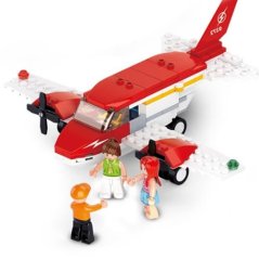 Hometech2u SLUBAN AVIATION AIRCRAFT REPAIR STATION CONSTRUCTION BUILDING BLOCK SET BRICK TOYS ( 599 PIECE ) (COLORMIX)