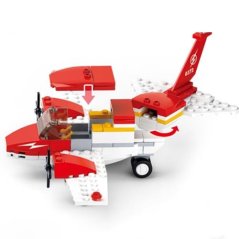Hometech2u SLUBAN AVIATION AIRCRAFT REPAIR STATION CONSTRUCTION BUILDING BLOCK SET BRICK TOYS ( 599 PIECE ) (COLORMIX)