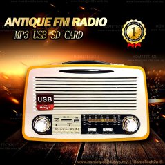 Hometech2u Vintage Retro Antique FM Radio MP3 Player, eRomman Marketplace