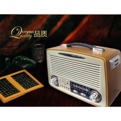 Hometech2u Vintage Retro Antique FM Radio MP3 Player, eRomman Marketplace