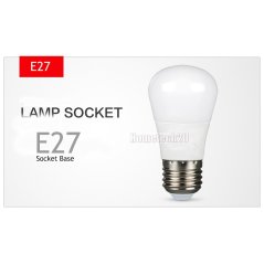 Hometech2u WHOLESALE - Grade A+ 3W E27 Screw LED Light Bulb (Daylight)
