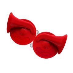 Blaupunkt S92 RD 12V 6A 92mm Harmonized Tone Shell Horn - GERMANY (Red)