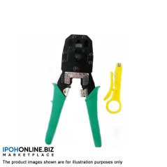 Ipohonline 1 Piece WIRE CABLE and NETWORK CRIMPER PLIER (set), eRomman Marketplace