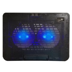 Kingses KTL-A2  Laptop Cooling Pad for 9"-17" Notebook (Black / Blue)