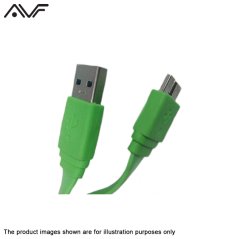 AVF S-Smartphone 3 Micro USB 3.0 5Gbps Super Speed Sync & Charge Cable (Green), eRomman Marketplace