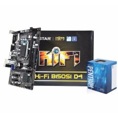 Ipohonline BIOSTAR HI-FI B150S1 D4 Intel B150 LGA 1151 DDR4 VGA DVI-D USB 3.0 Micro ATX Motherboard  + Intel Pentium G4600 3.6 GHz Dual-Core LGA 1151 Kaby Lake Desktop Processor + FREE Mystery Gift, eRomman Marketplace