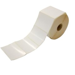 10 Roll 70mm x 50mm Blank Barcode Labels Sticker 1000 Pcs (White)