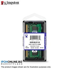 Ipohonline Kingston Technology 4GB DDR3L-1600 SODIMM PC3-12800 Laptop Memory KVR16LS11/4, eRomman Marketplace