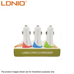 Ipohonline LDNIO C332 Simple Powerful In-Car Charger 3.4A 2 USB Output