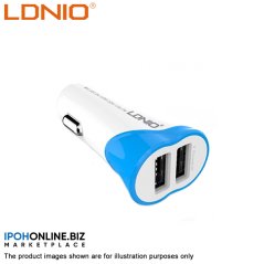 Ipohonline LDNIO C332 Simple Powerful In-Car Charger 3.4A 2 USB Output