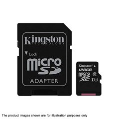 ذاكرة فلاش Micro SDHC فائقة طراز UHS-I من الفئة 10 سعة 128 جيجابايت
