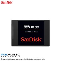 Ipohonline SanDisk SSD Plus 240GB 530MB/s Solid State Drive SDSSDA-240G-G26 Newest Version, eRomman Marketplace