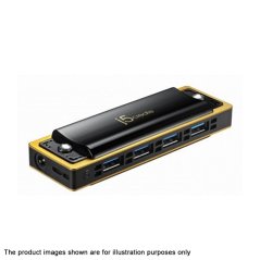 Ipohonline J5create USB 3.0 4-Port HARMONICA HUB (JUH345BE) - BLACK, eRomman Marketplace