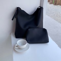 Gdeal Elegant Korean Women Casual Leisure Large Capacity PU Messenger Shoulder Bag With Pouch
