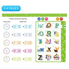 لعبة الكتاب الالكتروني التعليمي للأطفال لتعليم اللغة الإنجليزية بصوت