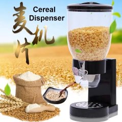 Professional Dry Food Cereal Dispenser Kitchen Storage (Random Color)