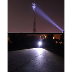 مصباح أمامي للدراجات بضوء LED بمنفذ USB