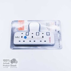 Hometech2u SUNSTAR WALL T-ADAPORT EXTENSION SWITCH SOCKET WITH SURGE PROTECTED (SIRIM APPROVED), eRomman Technologies Sdn Bhd