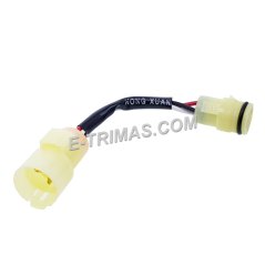 E-trimas 3 Pin Male to Female Alternator Socket Connector