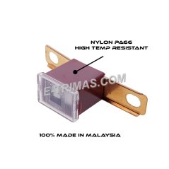 E-trimas L Series Automotive Cartridge Main Fuse Link Bent Male Bolt In Type