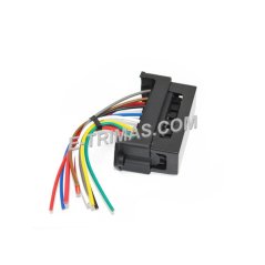 E-trimas 6 Way Car Fuse Box Circuit Car Trailer Auto ATC ATO Blade Fuse Box Block Holder