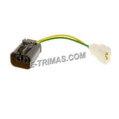 E-trimas Mazda 3 5 LF50-18-300 A3TG1391 Alternator Plug Harness Pigtail Socket Connector
