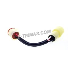 E-trimas Toyota Alternator 3 Pin to 4 Pin Adaptor Male Female Socket Connector