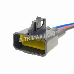 E-trimas HX-83180-M 3 Pin Automotive Socket Connector
