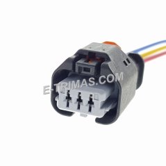 E-trimas 3 Pin Fiat Ulysse Cam Sensor Socket Connector