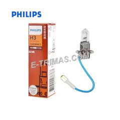 E-trimas 12455RA Original Philips H3 12V 100W Rally Vision Fog Sport Light Halogen Bulb