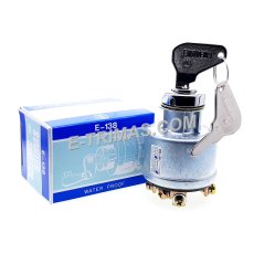 E-trimas E-138 GENUINE Eiko Japan Waterproof Ignition Starter Key Switch 6 Pin