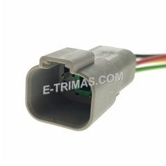 E-trimas 4 Way Waterproof European Socket Connector