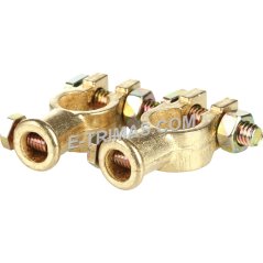 E-trimas HX-S001 Brass Battery Terminal Universal End Entry Post (1SET)