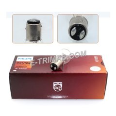 E-trimas Philips P21/5W 24V Bus Truck Lorry Brake Light Bulb (2PCS)