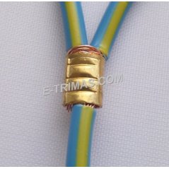 E-trimas 608004 U Type Splice Terminal Clip Connection Wiring Connector (10PCS)