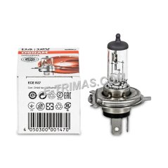 E-trimas 64193 ORIGINAL Osram Germany Bilux Bulb High Low Beam H4 P43T 12V 60/55W (1PC)