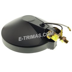 E-trimas 6 Inch Super Sport Halogen Spot Light Fog Lamp Bulb White Yellow 12V FX1160