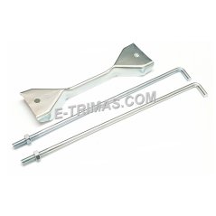 E-trimas HX-2001 N40 Metal Battery Bracket Universal Type